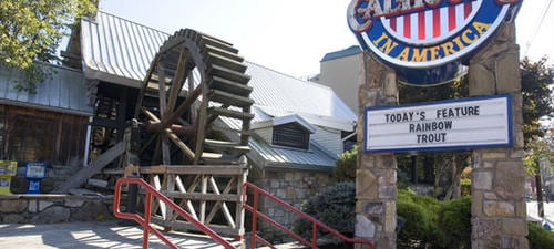 Calhoun's restaurant in Gatlinburg TN.