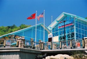 Ripley's Aquarium of the Smokies in downtown Gatlinburg TN.
