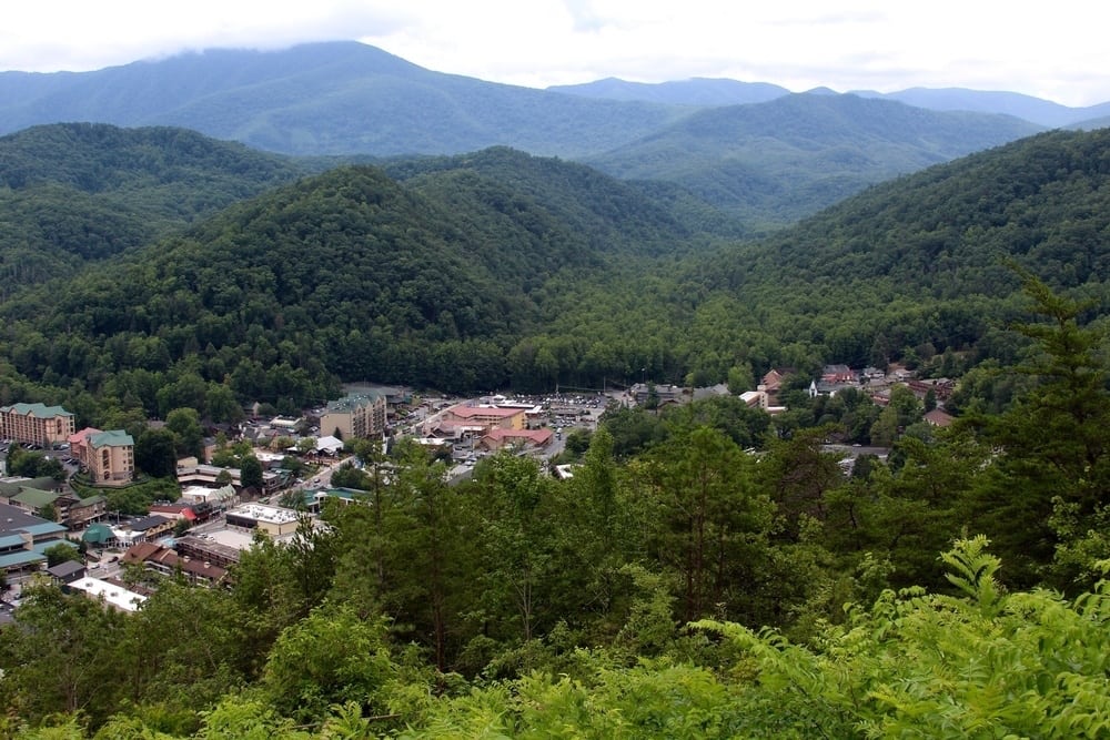 Gatlinburg and the Smoky Mountains.