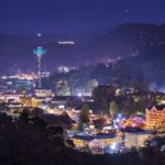 Stunning photo of Gatlinburg at night.