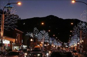 Gatlinburg winter lights