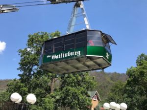 aerial tram at ober gatlinburg