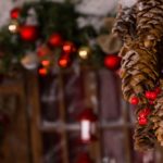 christmas decorations in a smoky mountain cabin