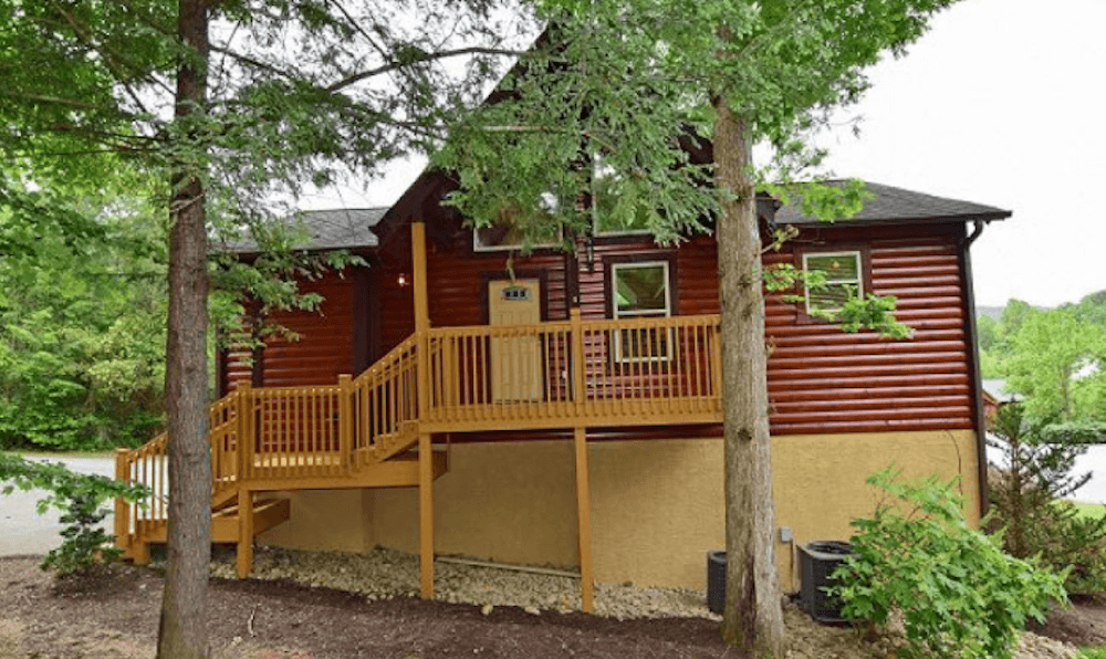 2 bedroom cabin in the smoky mountains