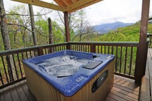 2 bedroom cabin views from deck