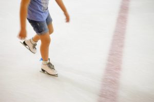 girl ice skating