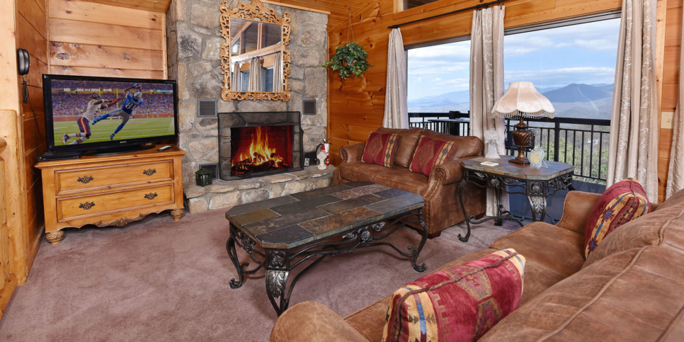 Gatlinburg - A Million Dollar View - Living Room