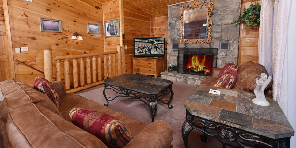 Gatlinburg - A Million Dollar View - Living Room