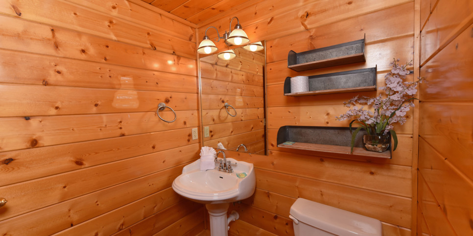 Gatlinburg - Bearfoot Lodge - Bathroom