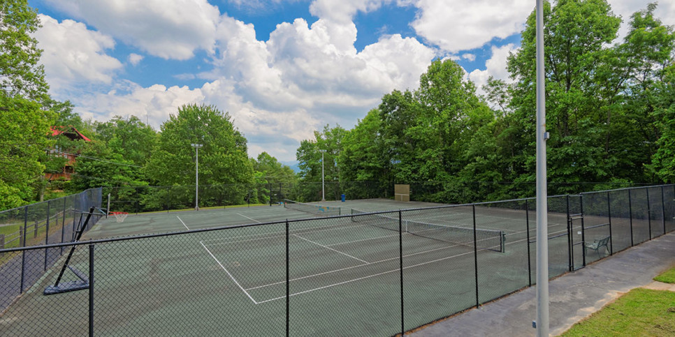 Gatlinburg - Chalet Village- Resort Tennis Court