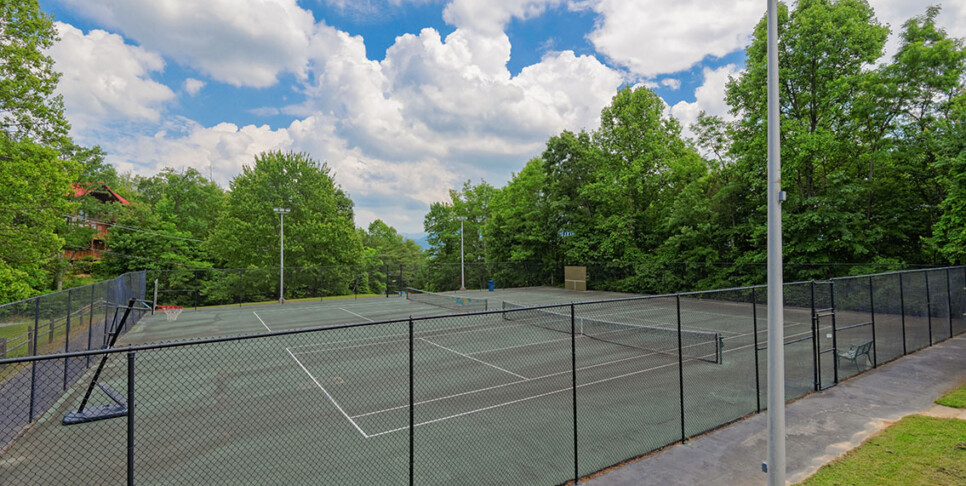Gatlinburg - Chalet Village- Resort Tennis Court