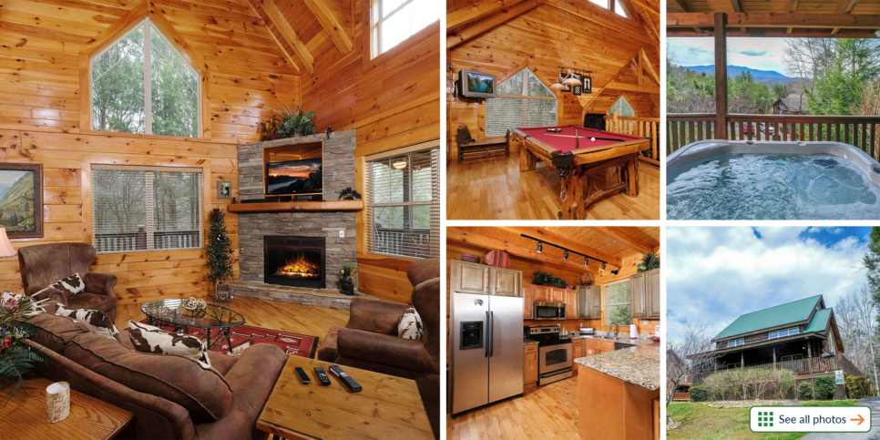 Gatlinburg Cabin - Hemlock Ridge 1713 - Collage