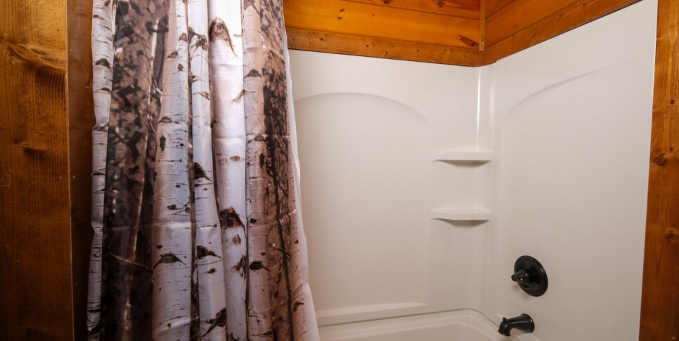 Chalet Village Cabin - Patriots Den - Bathroom