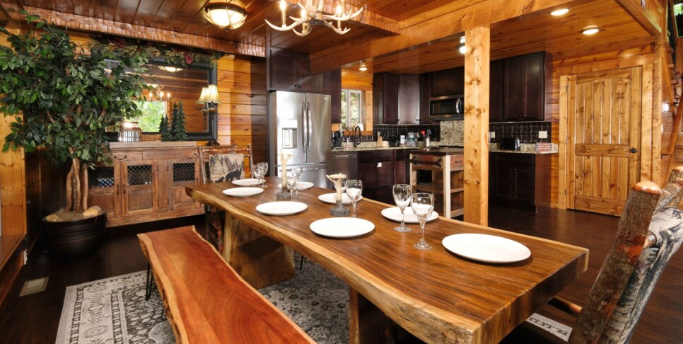 Chalet Village Cabin - Patriots Den - Kitchen