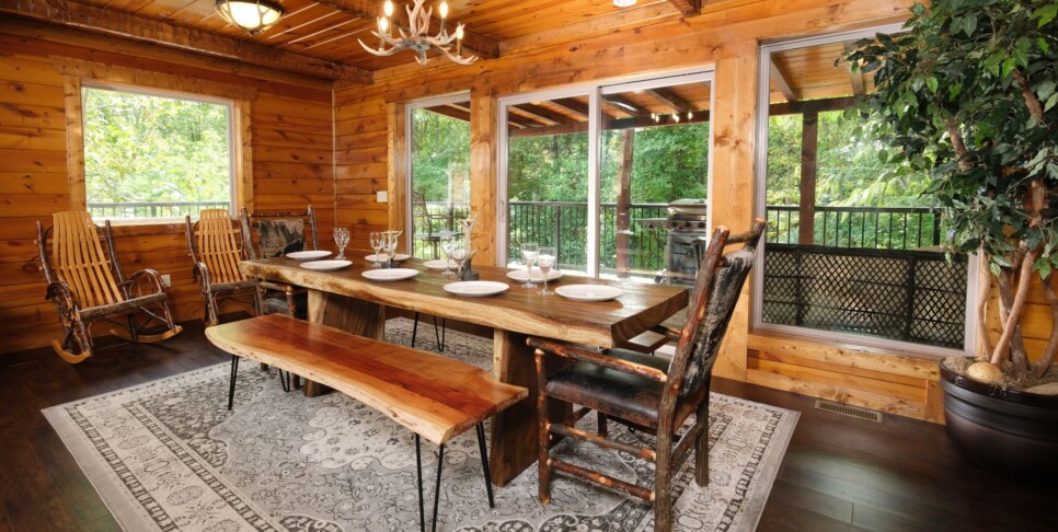 Chalet Village Cabin - Patriots Den - Kitchen