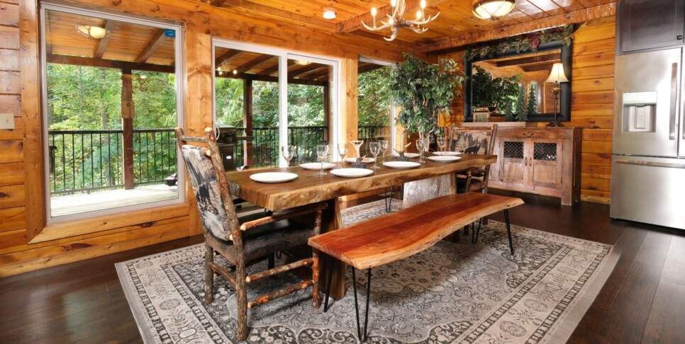 Chalet Village Cabin - Patriots Den - Kitchen