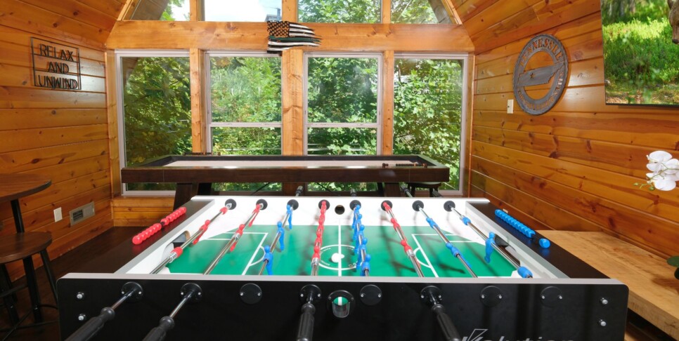 Chalet Village Cabin - Patriots Den - Rec Room