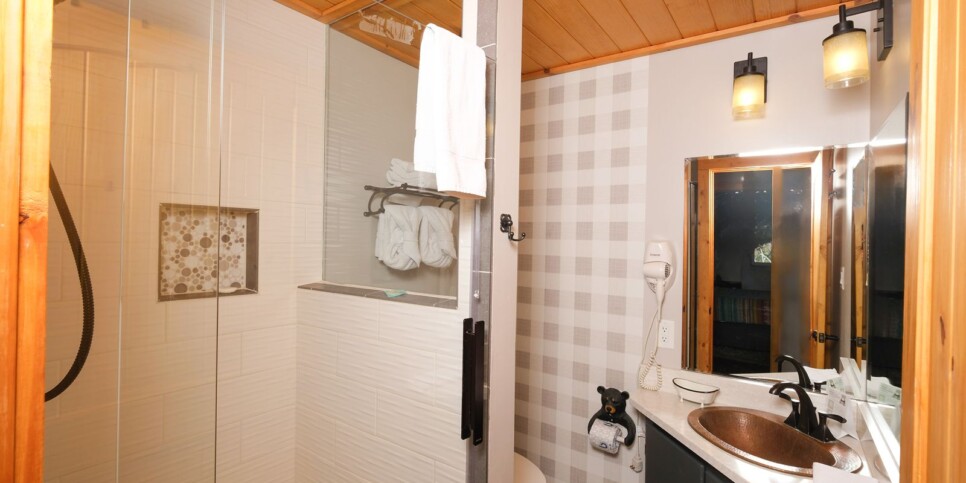 Gatlinburg - Chalet Luzerne 1860 - Bathroom