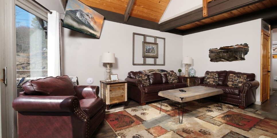 Gatlinburg - Chalet Luzerne 1860 - Living Room