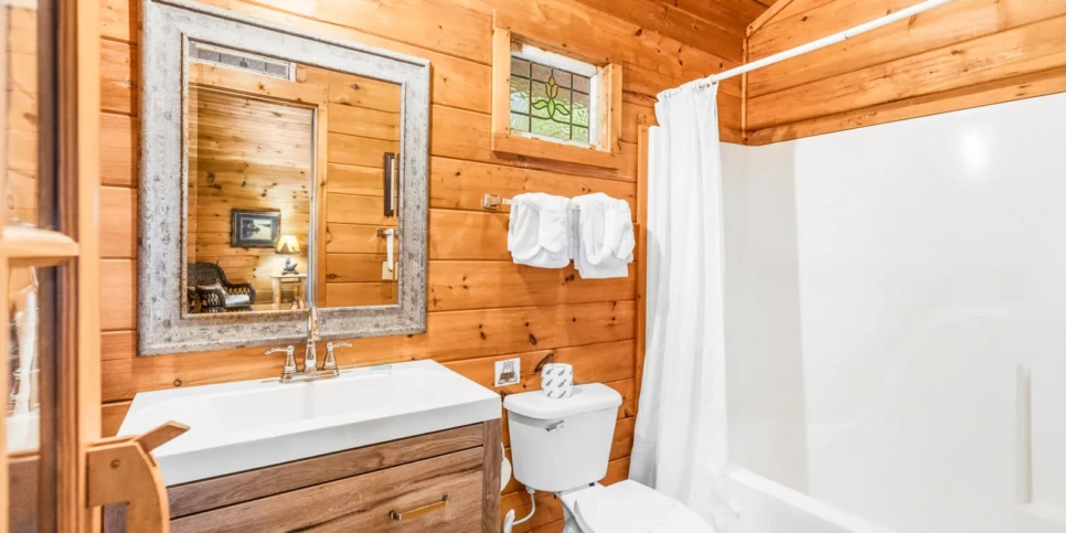 Gatlinburg Smoky Getaway Bathroom