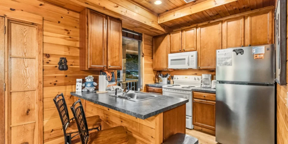 Gatlinburg Smoky Getaway Kitchen