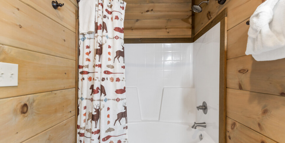 Gatlinburg Splash N Heavenly View Bathroom