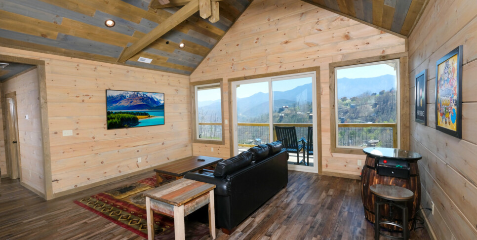 gatlinburg splash n heavenly views rec room