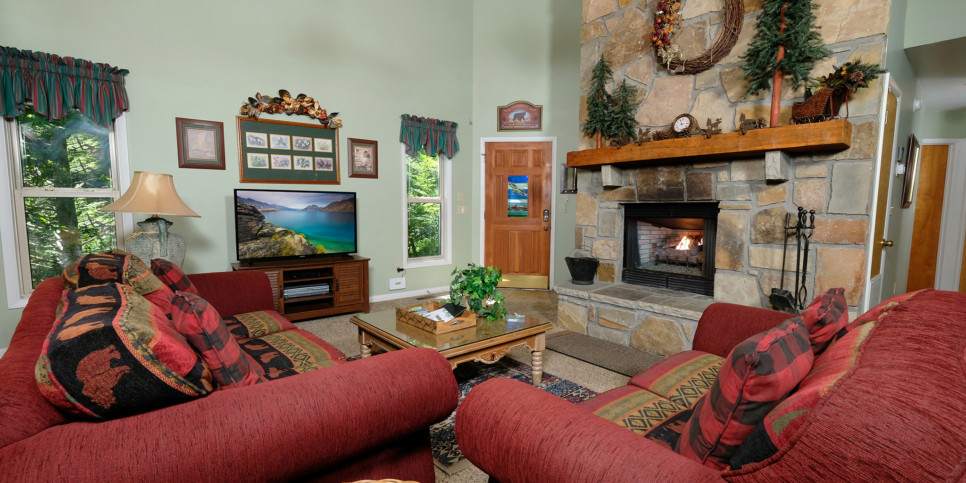 Gatlinburg - Ski Mountain Hideaway 1154 - Living Room