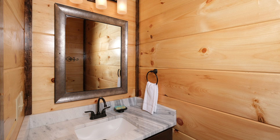 Gatlinburg - Sunrise Over the Smokies - Bathroom