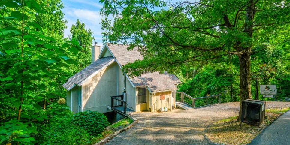 Chalet Village Cabin Rental - Bear Hugs - Exterior