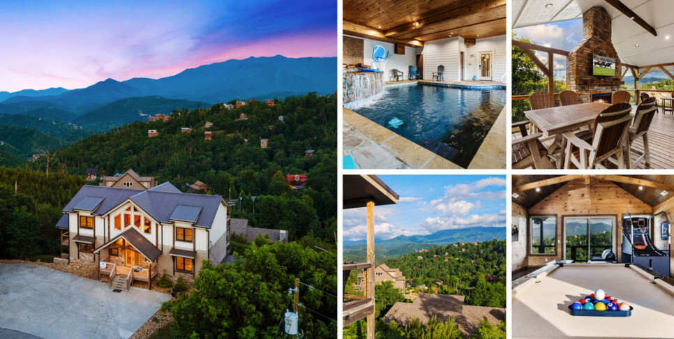 Gatlinburg Splash N Heavenly Views Collage