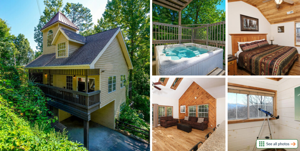 Gatlinburg Cabin - Coppertop View - Collage