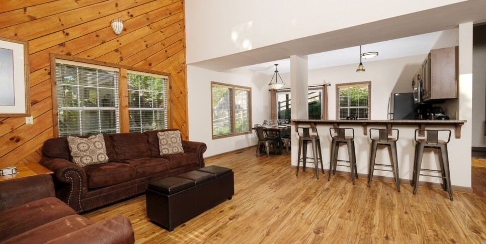Gatlinburg Cabin - Coppertop View - Living Room