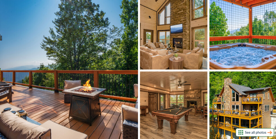 Smoky Mountain Skies collage