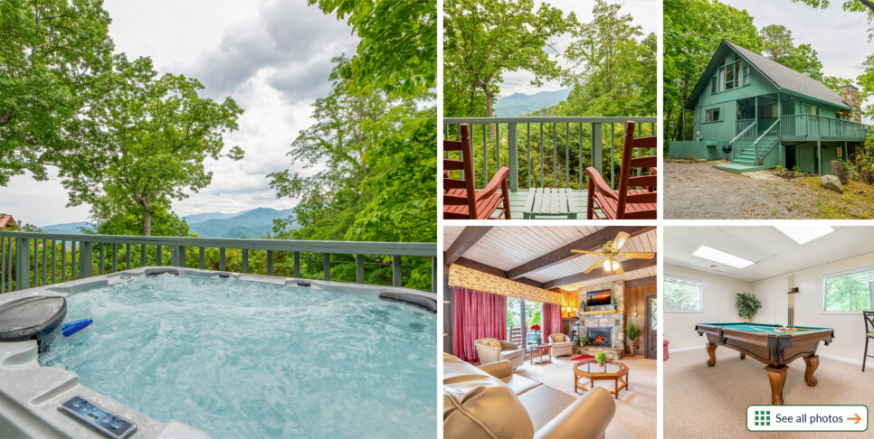 Gatlinburg - A Bear's View - Collage