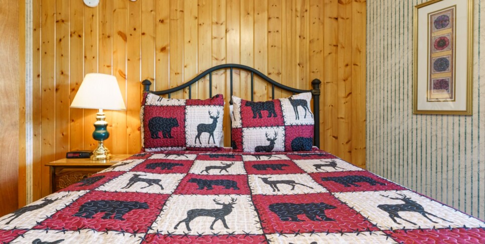 Gatlinburg - Grand View Mountain Chalet - Bedroom